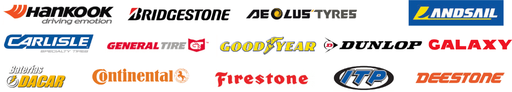 Venta & distribución de gomas (Marcas)